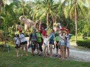 Лагерь "Остров слонов" март 2014 г. Тайланд. Остров Ко Чанг.
